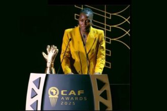 Nnadozie wins third straight CAF goalkeeper award