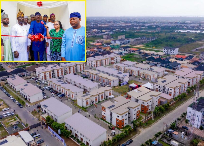 Sanwo-Olu inaugurates 233 modern home units in Ajah