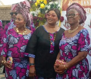 Some of the old students during the celebration