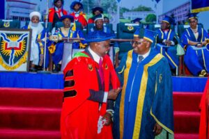 Sunday Saanu and Prof Adebowale 