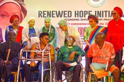 WDD: First Lady Remi Tinubu gives business support to PWDs