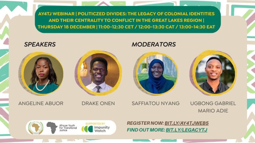 AY4TJ webinar examines colonial legacies and youth-led pathways to peace in the Great Lakes region