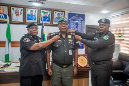 PHOTO NEWS: Abiodun Agboola decorated with new rank of DCP