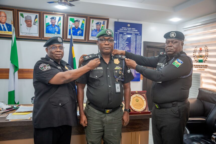 PHOTO NEWS: Abiodun Agboola decorated with new rank of DCP