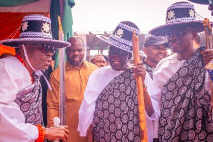 Tinubu participates in historic Eyo festival
