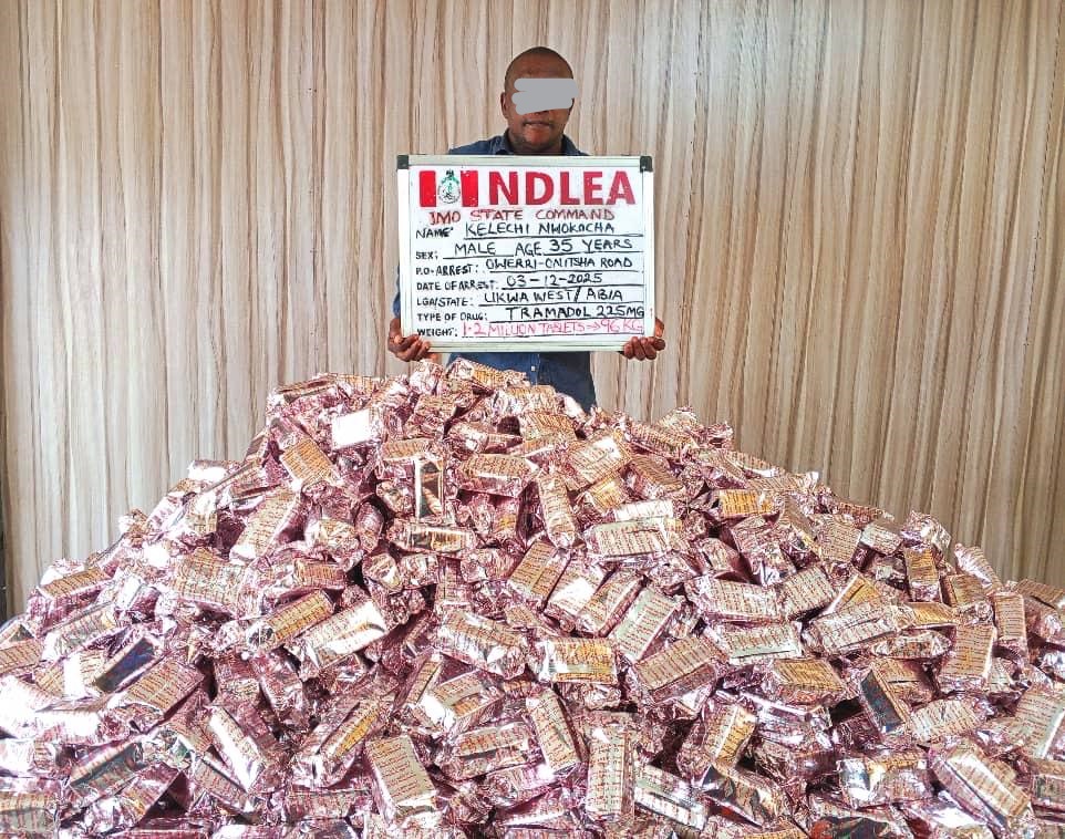 NDLEA seizes 7.6 million tramadol pills, 76,273kg Colorado, skunk