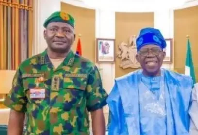 Ex-CDS, retired Gen Christopher Musa, meets Tinubu