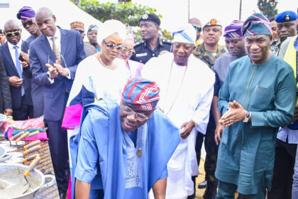 Sanwo-Olu performs groundbreaking for LSSTF’s permanent office