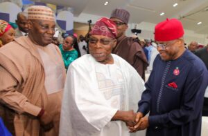 PHOTO NEWS: Atiku, Obi, others at Tambuwal’s 60th birthday