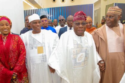 PHOTO NEWS: Atiku, Obi, others at Tambuwal’s 60th birthday