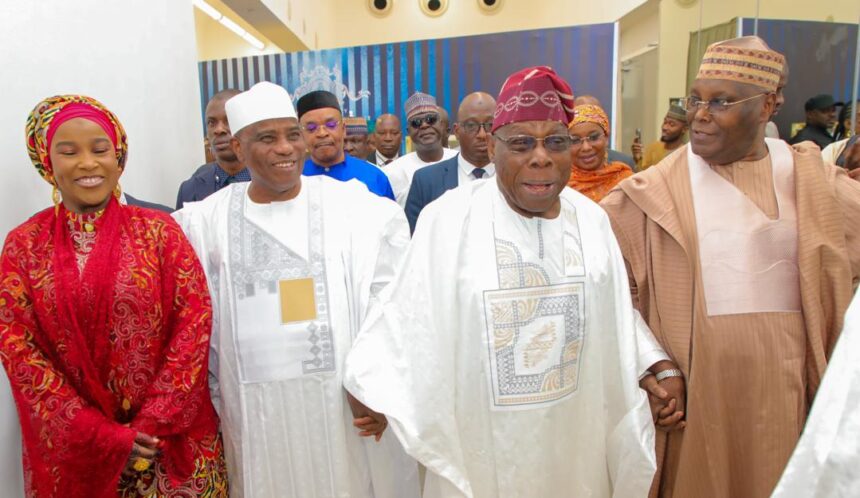 PHOTO NEWS: Atiku, Obi, others at Tambuwal’s 60th birthday
