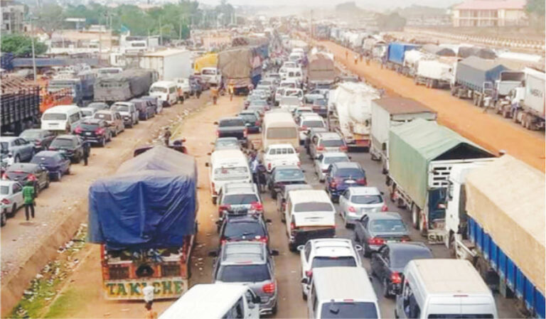 Kaduna-Abuja road gridlock: FRSC, Army on ground