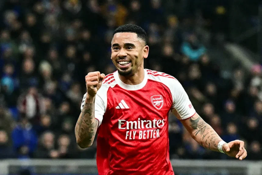 Jesus brace fires Arsenal past Inter, seals last-16 spot