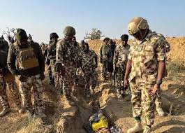 Troops discover terrorists’ mass grave in Borno