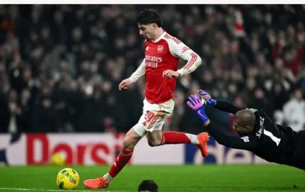 Havertz sinks Chelsea as Arsenal reach league cup final