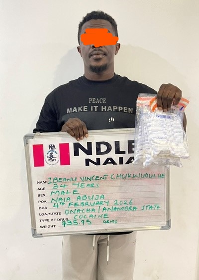 China-based businessman, two Angolans excrete 236 cocaine wraps