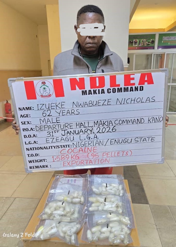 China-bound auto parts dealer arrested for ingesting 95 wraps of cocaine