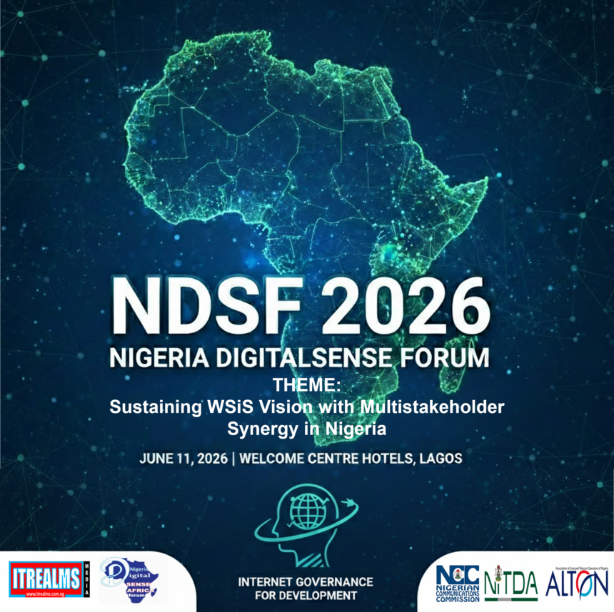 ITREALMS Media announces 2026 Nigeria DigitalSENSE Forum