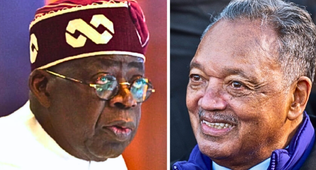Jesse Jackson: Tinubu commiserates with America (+Statement)