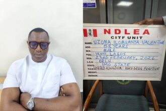 NDLEA arrests drug lord wanted in UK after 15 years on the run