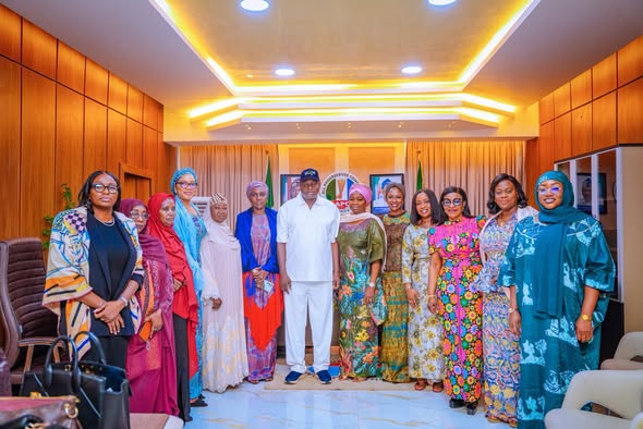 Female CEOs of federal agencies visit APC national chair, Yilwatda