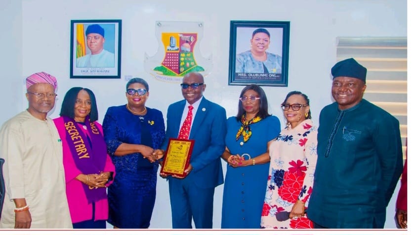 ILCS leadership visits Oyo Head of Service, seeks collaboration