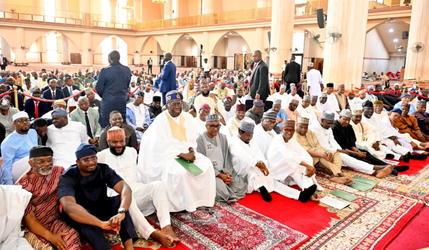 Tinubu at 74: Islamic leaders pray for Nigeria's peace, progress
