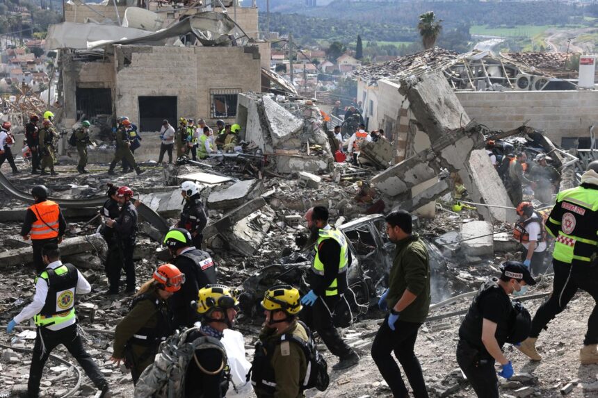 Iran’s retaliatory missile strike kills nine, injures 27 in Jerusalem