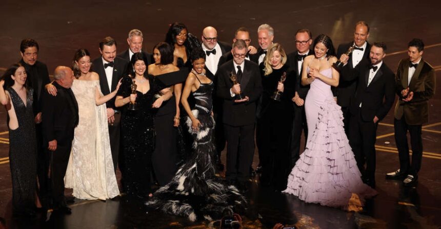 'One Battle After Another' takes best picture at the Oscars