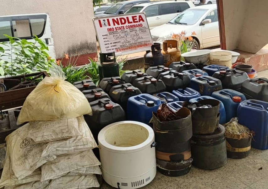 NDLEA dismantles clandestine laboratory in Imo village