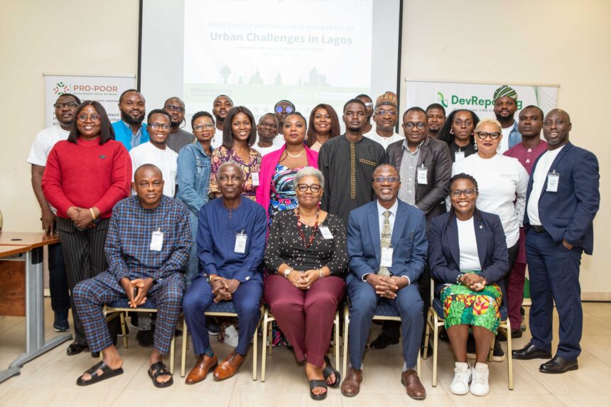DevReporting hosts journalists, researchers at workshop on reporting urban challenges in Lagos