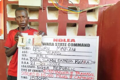 NDLEA intercepts terror drug, ‘captagon’, in Kwara