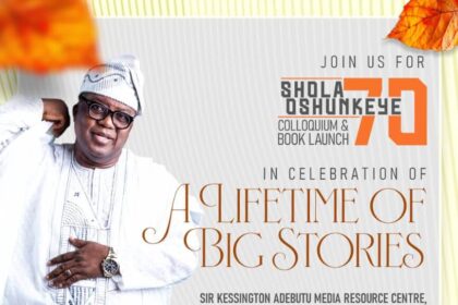 Haastrup, Osoba, others to honour Oshunkeye at 70