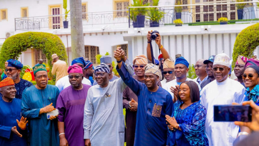 2027: Sanwo-Olu declares support for Hamzat as next governor