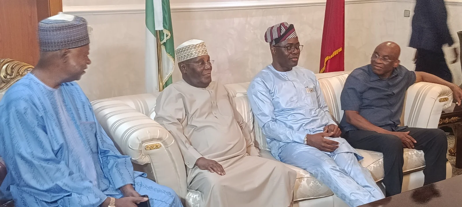 JUST IN: Turaki-led PDP in closed-door meeting with Mark’s ADC