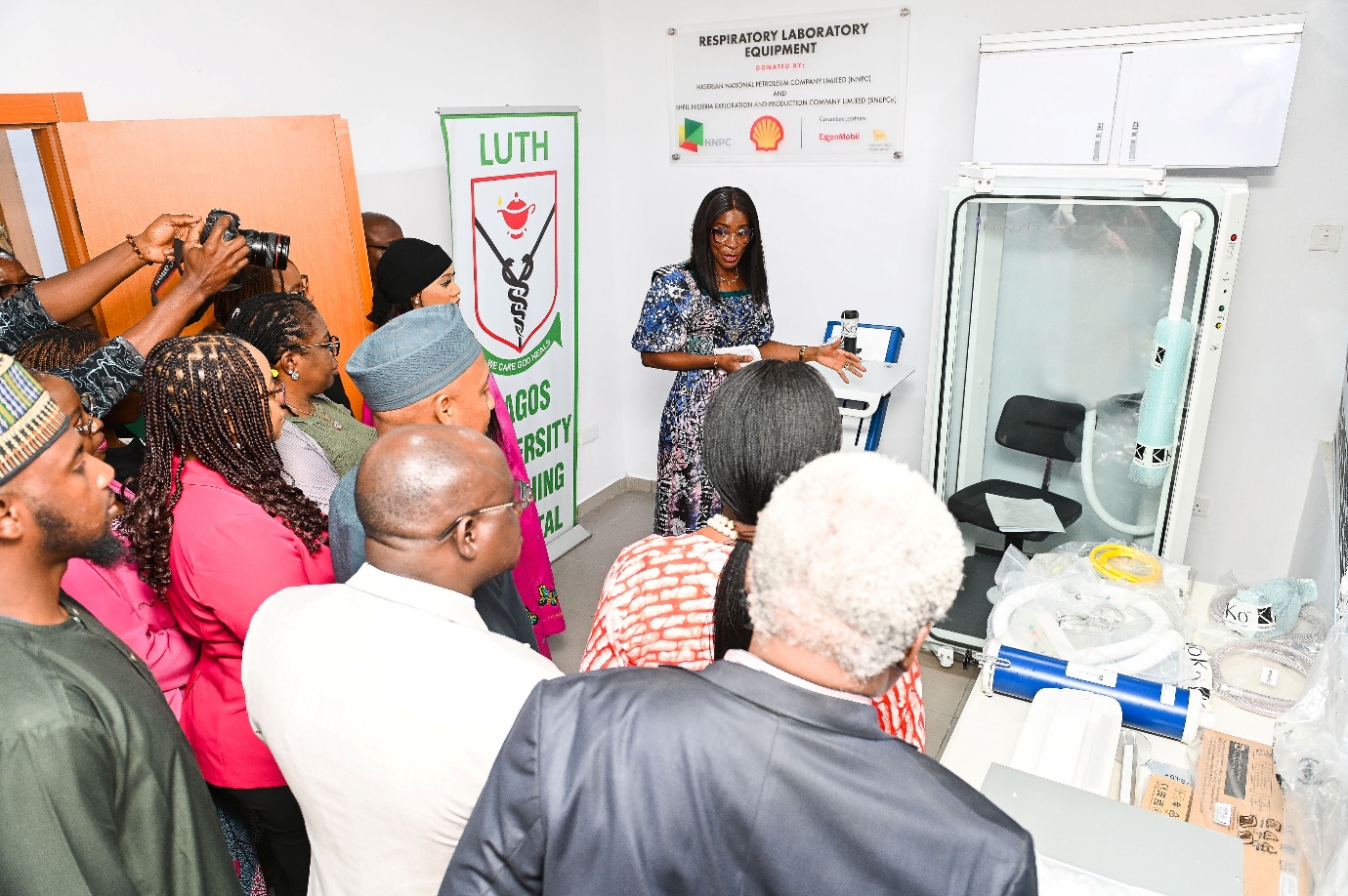 Shell, NNPC boost respiratory care in Nigeria, donate key equipment to LUTH