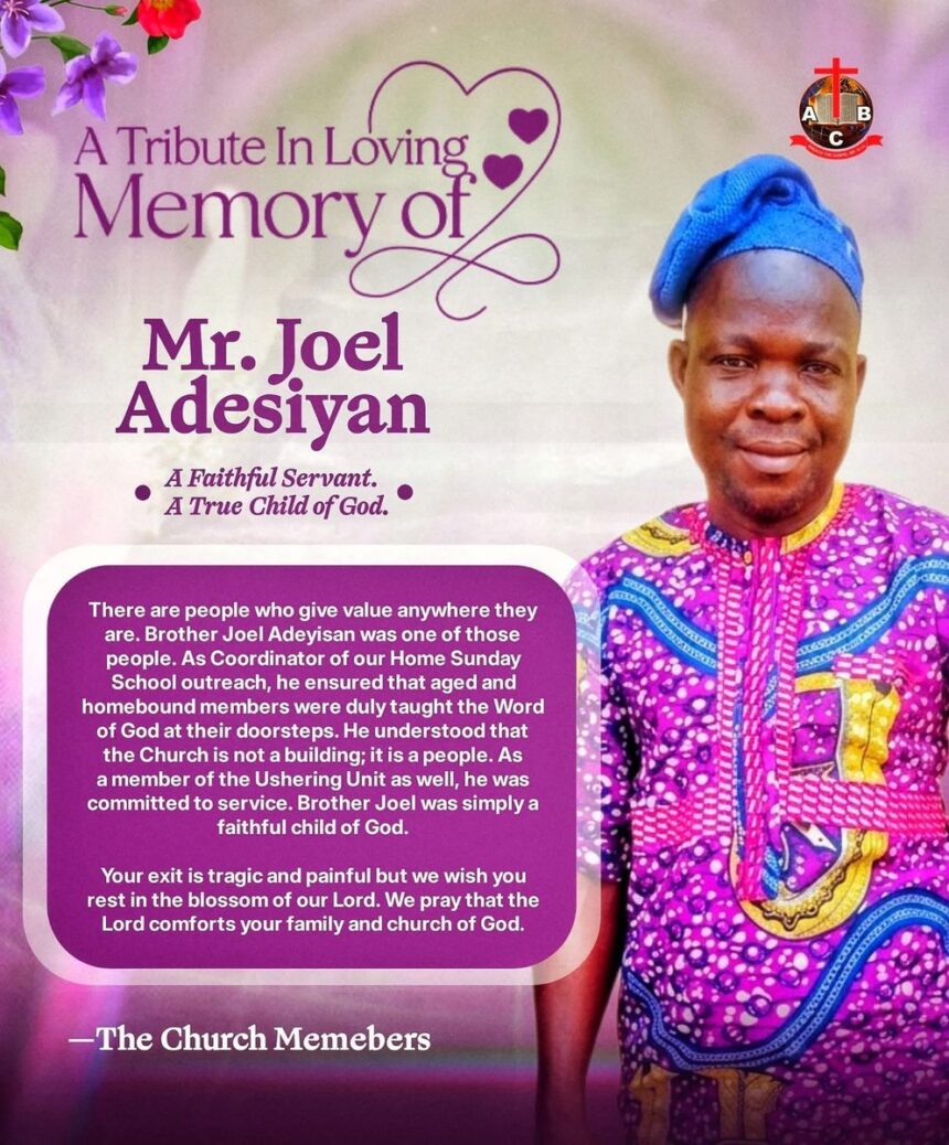 Oyo bandit attacks: Teacher Adesiyan Adegboye buried (+Photos)