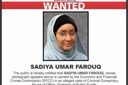 Alleged fraud: EFCC declares ex-Minister Sadiya Farouq wanted