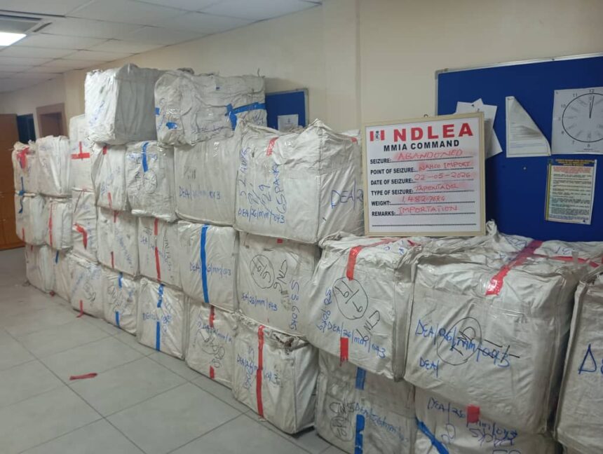 NDLEA recovers illicit drugs worth over N2bn at Lagos airport