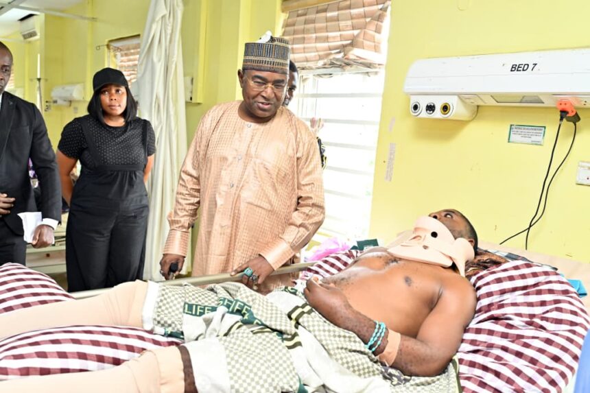Marwa visits injured NDLEA officers in hospital, assures of justice