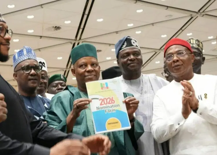 2027: Shettima submits Tinubu’s nomination forms