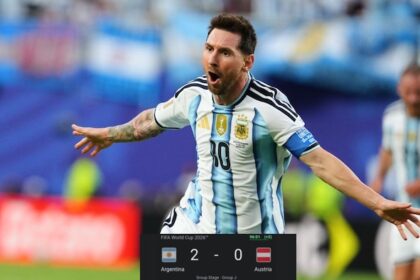 World Cup: Messi scores brace as Argentina defeat Austria 2-0