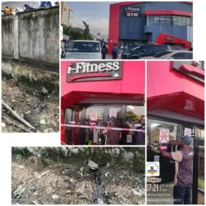 Lagos seals Lekki gym over sewage discharge