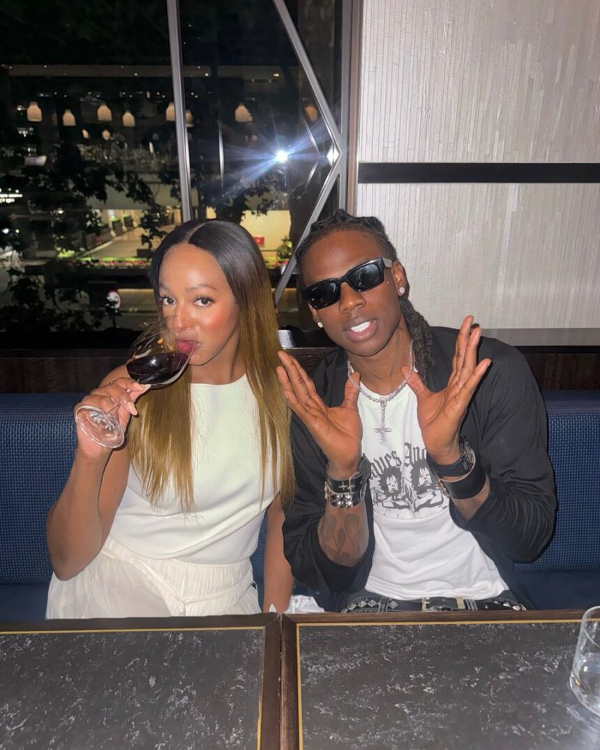 DJ Cuppy, Rema spark dating rumours with London dinner photos