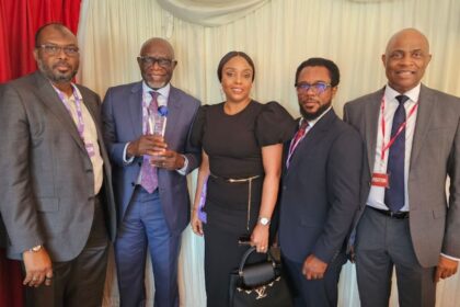Alade, AMCON CEO, receives 16th African Business Leadership Awards in UK