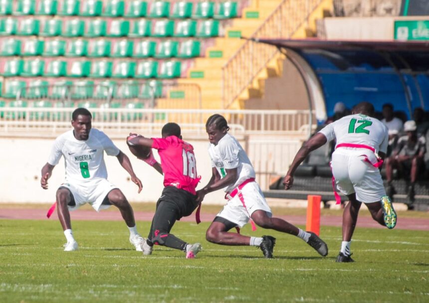 Nigeria national flag football teams make powerful statement in Kenya