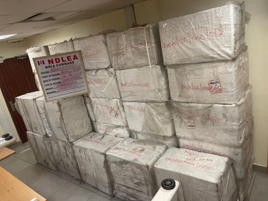 N10b cocaine, loud, opioids intercepted at ports, kingpins arrested