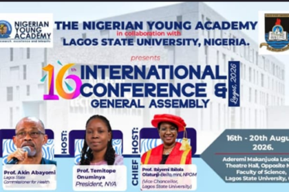 Nigerian Young Academy, LASU to host 16th conference, general assembly