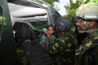 Oriire: Rescued pupils, teachers receiving medical treatment -Army