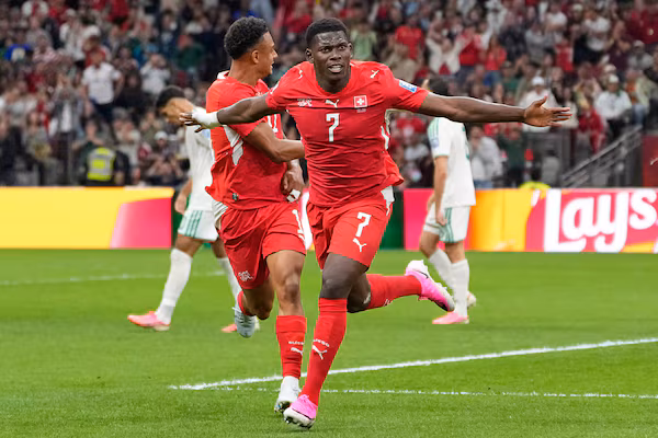 World Cup: Embolo, Ndoye fire Switzerland past Algeria into Round of 16